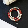 Cerámica Jingdezhen pulsera nuevo estilo chino joyería femenina al por mayor estilo étnico pulsera artística para pareja accesorios de puesto de estudiante