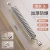 Manguera de ducha, manguera retráctil, pistola rociadora de alta presión para limpieza de inodoros, manguera de agua, manguera de resorte de alto flujo para baño, cable de teléfono