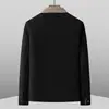 Chaqueta ligera de lujo para hombre de chenilla para otoño e invierno con relleno de plumón, solapa de color contrastante, prenda exterior cálida y casual para hombres jóvenes y de mediana edad