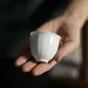 Academia Song Qing [Horno Hongtian) Cuenco cubierto Celadón Jingdezhen Yingqing Cuenco cubierto Sancai Cuenco de té Juego de tres piezas