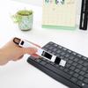 Cepillo para ranura de ventana T, cepillo para limpieza de ranuras, cepillo de dos piezas para espacios, cepillo para teclado con recogedor, cepillo de limpieza, cepillo pequeño