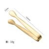 Pinza para hielo de acero inoxidable 304, pinza para azúcar, pinza para alimentos engrosada de 11 cm, pinza para toalla, pinza para hielo, pinza para cubo de hielo