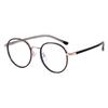M2363 Armazón Redondo Retro Armazón para Ojos Se Puede Equipar con Miopía Libro Rojo Celebridad en Línea En Vivo Armazón para Lentes Ópticos Ojo Simple