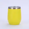 Fabricante de Copo Casca de Ovo Atacado Copo com Isolamento a Vácuo de Aço Inoxidável Copo de Ovo em Forma de U com Barriga Grande