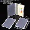 Caja de Plástico PP para Tarjeta SIM Caja Personalizada de Plástico para Tarjeta USB Caja para Tarjeta de Comida de Autobús Funda Protectora Caja con Bandeja Transparente de PS para Tarjeta SIM