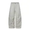 Pantalones Anchos Casuales Retro Modernos Básicos para Hombre EIGHTISLAND, Estilo Japonés Holgados de Trabajo Pantalones Paracaidistas B696