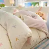 Juego de ropa de cama de cuatro piezas de algodón puro, modelo nuevo 2026 100% algodón, apto para todas las estaciones, incluye sábana, funda de edredón y protector de colchón juego de tres piezas