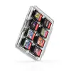 Caja de Almacenamiento para Tarjetas de Juego Switch2 con 16 Ranuras Ns2 Tarjeta de Juego Magnética Portátil Caja de Almacenamiento de Doble Capa de Gran Capacidad