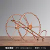 Adornos creativos de bicicleta de hierro retro de 28 barras, modelo de bicicleta antigua, juguetes, decoración de escritorio