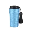 Taza Termo de Acero Inoxidable 304 Modelo Nuevo, Taza de Café Portátil para Exteriores, Alto Valor Estético, Taza de Doble Uso para Montar en Coche, Venta al por Mayor