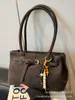 Bolsa Tote Feminina 2025 Nova Tendência Inverno High-End Retrô Moda Bolsa de Ombro Grande Capacidade Bolsa Feminina para o Dia a Dia
