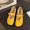 Zapatos Mary Jane planos sin cordones para mujer para combinar con faldas, nuevo estilo primavera 2026, corte bajo con una correa de hebilla, zapatos de vestir de estilo abuela