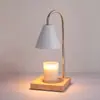 Lámpara de Aromaterapia Transfronteriza, Lámpara para Derretir Cera, Lámpara para Derretir Velas, Lámpara de Mesa para Regalo de Mesita de Noche en Dormitorio, Temporizador con Atenuación, Arte en Madera, Aromaterapia sin Llama