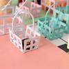Miniatura comida juego canasta portátil canasta de almacenamiento 1:12 minutos 6 minutos modelo ob11 bjd adornos casa de muñecas diy