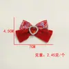 Acessórios de Laço Vermelho Estilo Chinês para Ano Novo, Acessórios de Cabeça, Roupas, Sapatos, Meias, Decorações, Acessórios, Laços Feitos à Mão