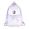 Mochila Infantil Nueva de Dibujos Animados para Niños Gato Lindo Cuadros Mochila para Niños y Niñas Ligera Simple Mochila Escolar para Estudiantes