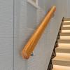Pasamanos de Escalera de Madera Montados en la Pared Madera Maciza Estilo Europeo Hogar Jardín de Niños Ancianos Interior Villa Ático Pasamanos Antideslizantes Simples
