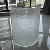 Pernas de Mesa Luminosas Acrílicas Foscas Pernas de Mesa de Toucador Estrutura de Suporte Pernas Mesa de Ilha Barra de Suporte de Mesa Canto de Mesa com Luzes