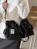 Bolsa de Gran Capacidad 2025 Invierno Nuevo Hombro Único Cruzada Bolsa de Equipaje para Viaje de Negocios Bolso de Mano Retro Casual para Mujer