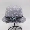 Chapéu Feminino Primavera e Outono Fino Chapéu Bacia de Flor Chapéu de Sol Novo Chapéu de Pescador Chapéu de Velho Mãe Chapéu de Meia-idade