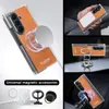 Adecuado para Samsung Z Trifold Funda para Teléfono Plegable con Eje Central Magnético y Protección Anti-Caídas para Galaxy Zfold7
