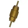 Válvula de Retenção de Boca de Pagoda Mangueira de Borracha Válvula de Via Única Boca Dupla de Cobre com Mola Luva de Válvula de Fluxo Reverso Mangueira de Aço Fio de Aço Mangueira de Água Válvula