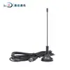 Antena Telescópica Antena de TV Omnidirecional Antena de Rádio FM para Casa com Ventosa Base Magnética