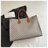 Estampado Retro 2025 Nueva Moda Simple Bolso de Mano de Gran Capacidad Moderno de Mano para Viajar Bolso Tote para Mujer Moderno