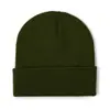 Gorro de Punto, Color Sólido, Gorro Engrosado, Gorro de Lana Peluda, Gorro Estilo Coreano, Resistente al Frío Invernal, Protección Tibia para Orejas