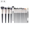 También color Nuevo juego de 16 brochas de maquillaje negro Base brocha para maquillaje de ojos juego completo de herramientas de maquillaje en stock