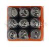 27 peças set art fonte aço selo carta punching número punching cabeça DIY ferramentas de joias de couro