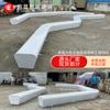 Piscina Redonda para Árboles de FRP Personalizada Asiento para Área Pública Maceta Cuadrada para Parque Exterior Florero de Flores para Jardín con Forma Especial Silla
