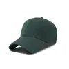 Boné de Baseball de Algodão Lavado Colorido Transfronteiriço com Aba Macia e Fecho Snapback, Boné Liso Masculino em 30 Cores, Chapéu de Sol com Proteção Solar