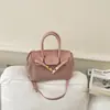 Bolso de mano de platino de alta gama, elegante, transfronterizo para mujer, modelo nuevo 2026, artículo popular de comercio exterior, versátil bolso de hombro y cruzado