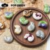Padrão de cerâmica vintage concha acessórios feitos à mão DIY colar de contas pulseira material corda fio mudança de forno