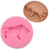 Molde para Pastel Flip de Toro Horneado DIY Electrodomésticos de Silicona Molde para Pastel Flip Herramientas de Cocina H2196 Huevo