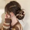 Pinza de Pelo de Lana con Flor Estilo Coreano para Mujer Pinza Lateral para Flequillo Adorno para el Cabello Otoño/Invierno Pinza de Alta Gama Pinza BB para Pelos Sueltos
