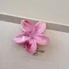 Nuevo Clip de Garra de Flor Fresca Pequeña Sizzy Flor de Huevo Pinza para el Cabello Adorno para la Cabeza Pasador Dulce para el Cabello Pinza de Tiburón para el Cabello