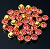 Pedras de Strass de Vidro Cristal para Costura à Mão, Pedras de Strass com Borda Decorativa Anti-Risco, Botões, Abotoaduras, Materiais de Acessórios para DIY de Vestido de Casamento, 36 Peças