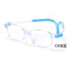 Yage T115 armação de óculos infantil de silicone ecologicamente correta, não tóxica, confortável, respirável, leve, durável, antiderrapante, de alta definição