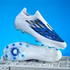 Chuteiras de futebol novo modelo 2026, sapatos slip-on sem cadarço femininos, travas longas AG, travas para gramado sintético TF, chuteiras de futebol para adultos e estudantes homens