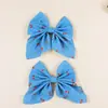 Tela de Poliéster Estampado de Mezclilla Esquina Flotante Pequeña Lazo Accesorios para Prendas Semi-Terminadas Materiales para Manualidades Venta al por Mayor