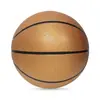 No. 3 Baloncesto Dorado Al Por Mayor No. 7 Adulto Estudiante Niños Jardín de Infancia No. 5 Balones de Baloncesto de Goma Resistentes al Desgaste para Entrenamiento