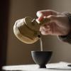 Tetera Kung Fu Estilo Japonés Manji Juego de Té Cerámica Hogar Antiguo Tetera con Filtro de Agujeros Bola de Barro