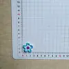 Nuevos Accesorios de Resina de Color Sólido con Lunares y Flores de Cinco Pétalos al por Mayor Hechos a Mano DIY Pegamento Cremoso Pasador para el Cabello de Niña Pulsera a Juego