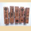 Clip Sellador Retro Pintado para Pequeños Alimentos Creativo de Madera Set de Pinzas de Madera para Ropa Clip de Madera para Fotos