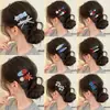 Lindos pasadores de pelo coloridos estilo coreano para mujer, pinzas de cocodrilo de alta gama y exquisitas con forma de lazo, pasadores laterales dulces para flequillo inspirados en la dopamina
