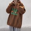 Sudadera con capucha estampada de estilo Hong Kong para hombre, chaqueta de marca de moda de otoño e invierno con diseño Sense, ropa para hombre