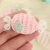 Pegatinas de tela con relieve ultrasónico estilo caricatura japonés y coreano, directas de fábrica, para pasador de pelo hecho a mano DIY, guantes, sombrero, accesorios de ropa