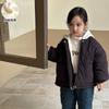 Jaqueta Infantil Acolchoada de Algodão com Forro de Fleece, Espessada para Calor de Inverno, Casaco de Algodão com Capuz para Meninos, Jaqueta Acolchoada de Algodão para Meninas, Nova Roupa de Inverno 2026 para Bebês